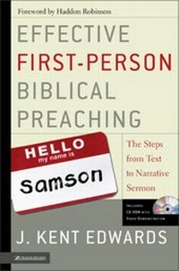 Enlarge image Cover: Effective First-Person Biblical Preaching - Zondervan Academic