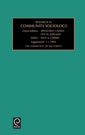 Cover: Community of the Streets - JAI Press Inc.