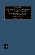 Cover: Advances in Mathematical Programming and financial planning - JAI Press Inc.