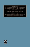 Cover: Political Culture and Political Structure - JAI Press Inc.