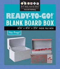 Abbildung von: Ready To Go (R) Blank Board Box 6.75" X 4.75" X 3.75" Indie File Box - C & T Publishing