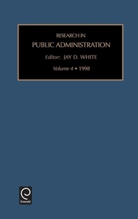 Enlarge image Cover: Research in Public Administration - JAI Press Inc.