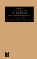 Cover: Patients, Consumers, Providers and Caregivers - JAI Press Inc.