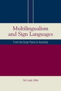 Cover: Multilingualism and Sign Languages - Gallaudet University Press,U.S.