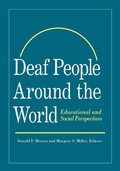 Cover: Deaf People Around the World - Educational and Social Perspectives - Gallaudet University Press,U.S.