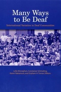 Cover: Many Ways to be Deaf - Gallaudet University Press,U.S.