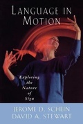 Cover: Language in Motion - Gallaudet University Press,U.S.