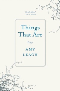Enlarge image Cover: Things That Are - Milkweed Editions