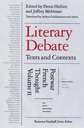 Cover: Literary Debate - The New Press