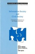 Cover: Information Society and Civil Society - Purdue University Press