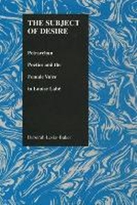 Enlarge image Cover: Subject of Desire - Purdue University Press