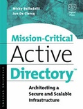 Cover: Mission-Critical Active Directory - Digital Press