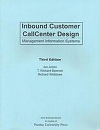 Enlarge image Cover: Inbound Customer Callcenter Design - Purdue University Press