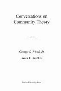 Enlarge image Cover: Conversations on Community Theory - Purdue University Press