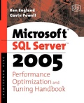 Cover: Microsoft SQL Server 2005 Performance Optimization and Tuning Handbook - Digital Press
