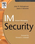Cover: IM Instant Messaging Security - Digital Press