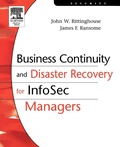 Cover: Business Continuity and Disaster Recovery for InfoSec Managers - Digital Press