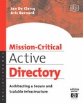 Cover: Mission-Critical Active Directory - Digital Press
