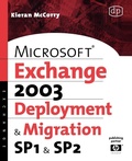 Cover: Microsoft Exchange Server 2003, Deployment and Migration SP1 and SP2 - Digital Press