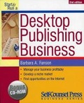 Cover: Start and Run a Desktop Publishing Business - Self Counsel Press Inc