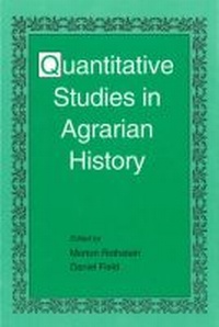 Enlarge image Cover: Quantitive Studies in Agarian Hist - Purdue University Press