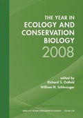 Cover: Year in Ecology and Conservation Biology 2008, Volume 1133 - Wiley