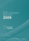 Cover: The Year in Evolutionary Biology 2009, Volume 1168 - Wiley