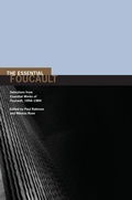 Cover: The Essential Foucault - The New Press