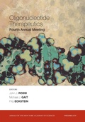 Cover: Oligonucleotide Therapeutics - Wiley