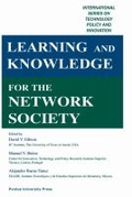 Cover: Learning and Knowledge for the Network Society - Purdue University Press