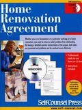 Cover: Home Renovation Agreement - Self-Counsel Press