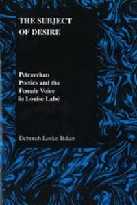 Enlarge image Cover: Subject of Desire - Purdue University Press