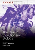 Cover: The Year in Evolutionary Biology 2012, Volume 1251 - Wiley
