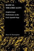 Cover: Radical Theatricality - Purdue University Press