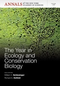 Cover: The Year in Ecology and Conservation Biology, Volume 1286 - Wiley