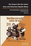Cover: The Song Is not the Same - Purdue University Press