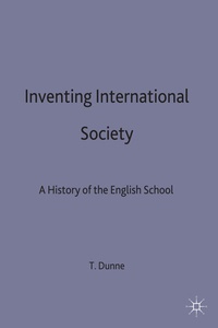Abbildung von: Inventing International Society - Palgrave Macmillan