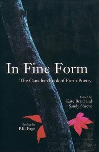 Enlarge image Cover: In Fine Form: The Canadian Book of Form Poetry - Raincoast Books