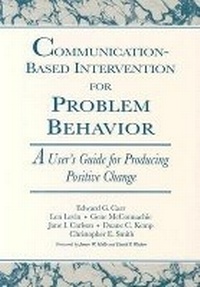 Enlarge image Cover: Communication-Based Intervention for Problem Behaviour - Brookes Publishing Co
