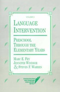 Cover: Language Intervention in the Primary School Years - Brookes Publishing Co