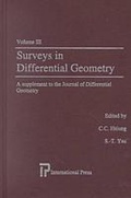 Bild: Surveys in Differential Geometry Vol III - International Press of Boston Inc