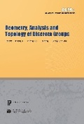 Cover: Geometry, Analysis and Topology of Discrete Groups - International Press of Boston Inc