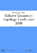 Cover: Proceedings of the Gokova Geometry-topology Conference 2008 - International Press of Boston Inc