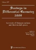 Bild: Surveys in Differential Geometry, Volume XIV - International Press of Boston Inc