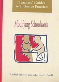 Enlarge image Cover: Modifying Schoolwork - Brookes Publishing Co
