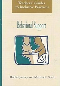 Enlarge image Cover: Teachers' Guides to Inclusive Practices: Behavior Support - Brookes Publishing Co