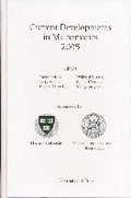 Cover: Current Developments in Mathematics 2005 - International Press of Boston Inc
