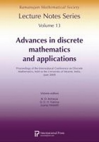 Enlarge image Cover: Advances in Discrete Mathematics and Applications - International Press of Boston Inc
