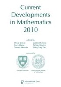 Cover: Current Developments in Mathematics, 2010 - International Press of Boston Inc
