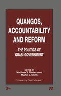 Cover: Quangos, Accountability and Reform - Palgrave Macmillan